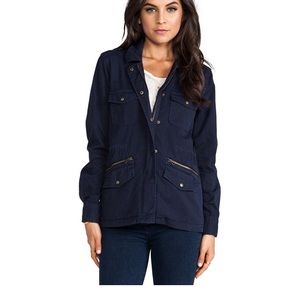 Lily Aldridge Navy Jacket